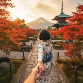 Follow Me To Japan Paint by Numbers 