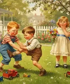 Garden Gladiators Paint by Numbers