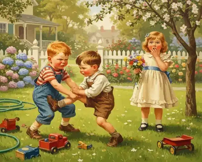 garden gladiators paint by numbers Garden Gladiators Paint by Numbers