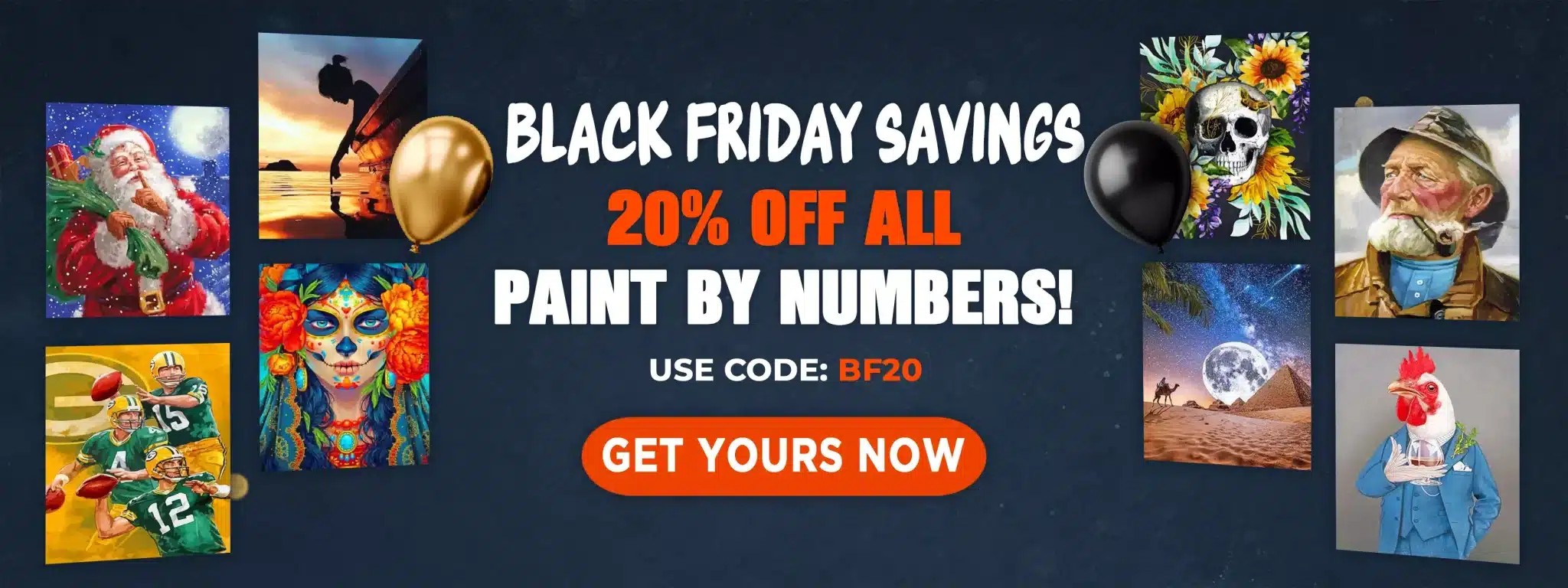 modern paint by numbers Black Friday Sale