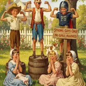 Strong Guys Only Paint by Numbers