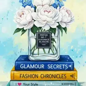 Perfume And Books Paint By Numbers