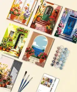 Charming Doors Mini Paint by Numbers