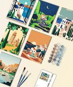 Scenic Strolls Mini Paint by Numbers