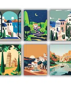 Scenic Strolls Mini Paint by Numbers