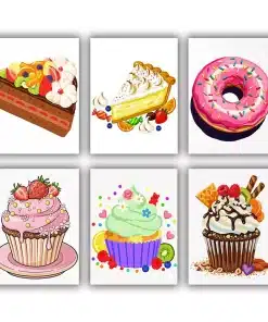 Sweet Treats Mini Paint by Numbers