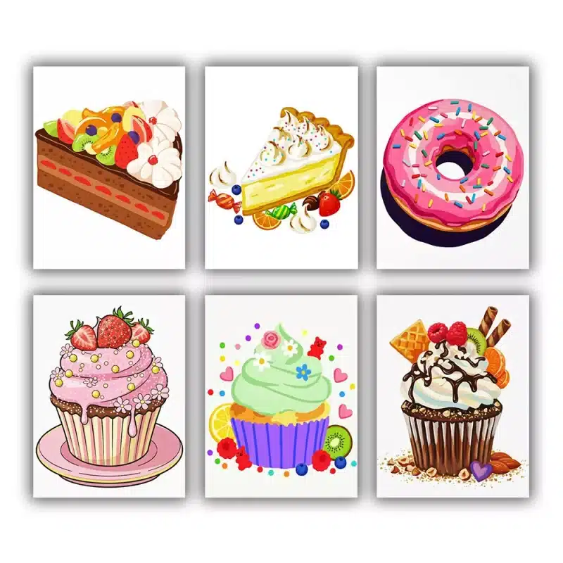 Sweet Treats Mini Paint by Numbers