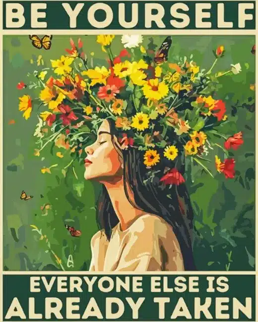 Be Yourself Paint by Numbers