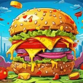 Champions Meal Paint by Numbers