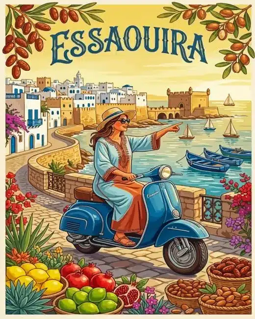 Essaouira Trip Paint by Numbers