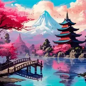 Eternal Fuji Paint by Numbers