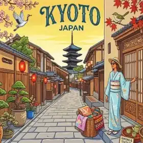 Kyoto Trip Paint By Numbers 