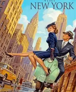 New York Paint By Numbers