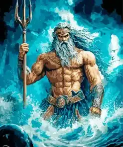 Poseidon Wrath Paint by Numbers