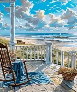 Seaside Overlook Paint by Numbers