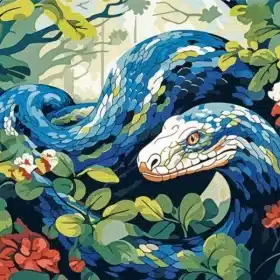 Serpent Lair Paint by Numbers