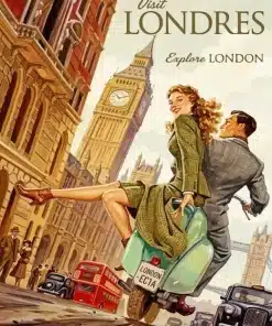 Visit Londres Paint By Numbers