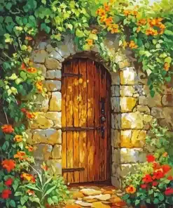 Garden Door Paint by Numbers
