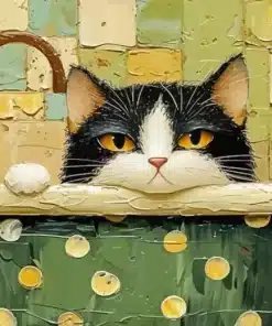 Cat Art Paint By Numbers