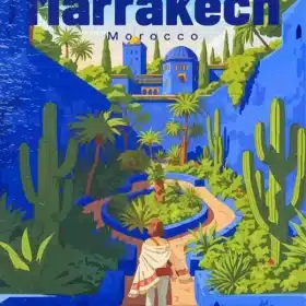 Marrakech Morocco Paint By Numbers