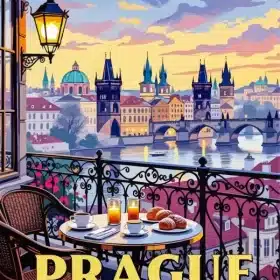 Prague Czech Republic Paint By Numbers
