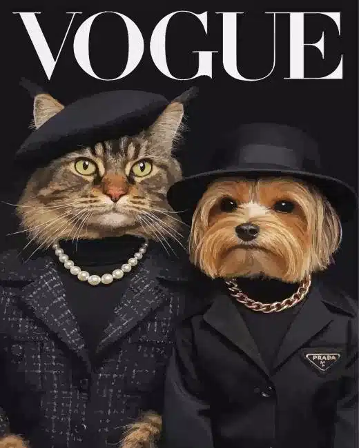 Vogue Pets Paint By Numbers