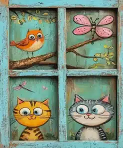 Adorable Animals Paint By Numbers
