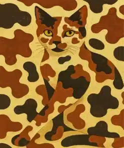 Cool Cat Paint By Numbers
