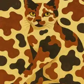 Cool Cat Paint By Numbers 