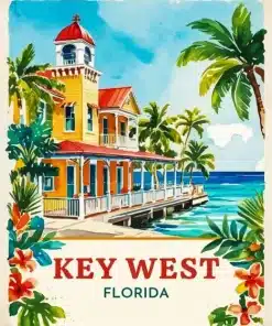 Key West Paint By Numbers