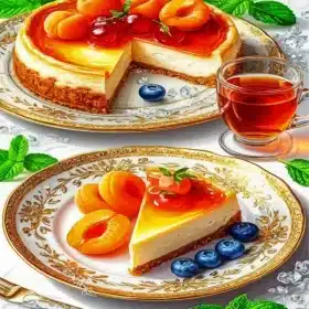 Fruit Cheescake Paint By Numbers 