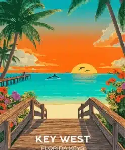 Key West Florida keys Paint By Numbers