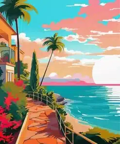 Key West Art Paint By Numbers