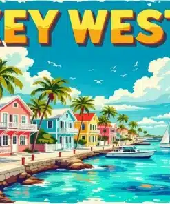 Key West Paint By Numbers
