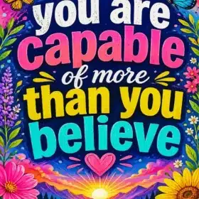 You Are Capable Paint By Numbers