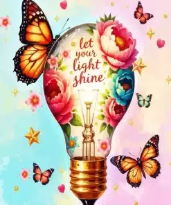 Let Your Light Shine Paint By Numbers