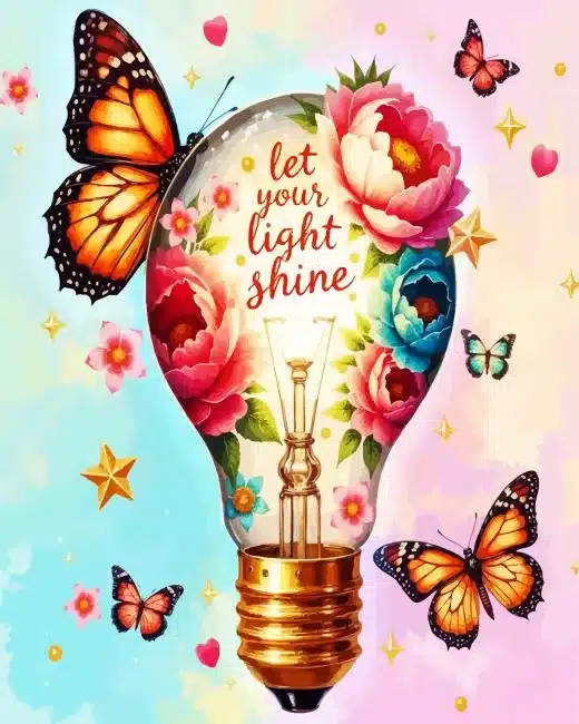 Let Your Light Shine Paint By Numbers