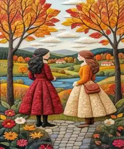 Whimsical Friends Paint By Numbers