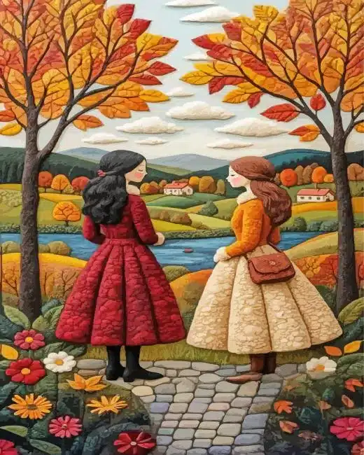 Whimsical Friends Paint By Numbers
