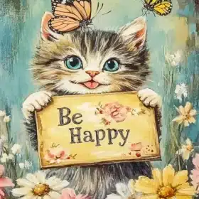 Be Happy Paint By Numbers