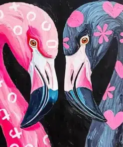 Flamingo Couple Paint By Numbers