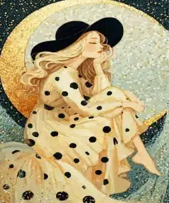 Blonde Lady Paint By Numbers