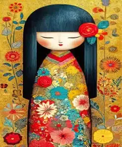 Chinese Lady Art Paint By Numbers