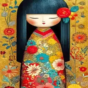 Chinese Lady Art Paint By Numbers