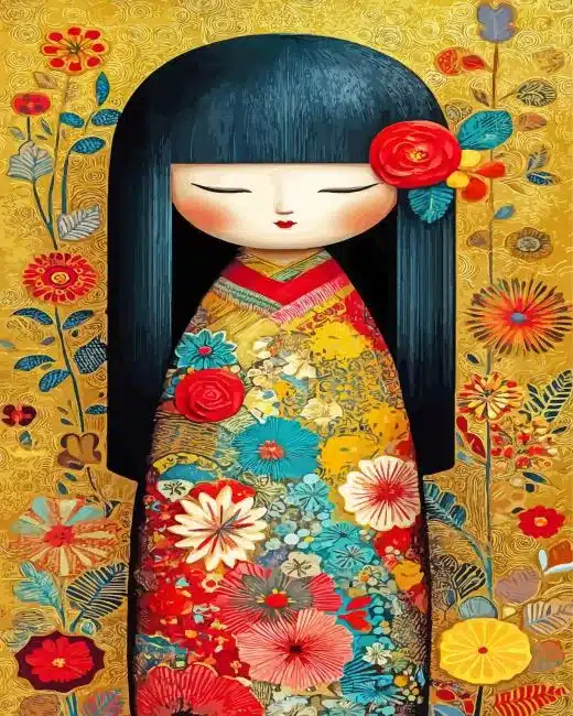 Chinese Lady Art Paint By Numbers