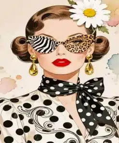 Classy Lady Paint By Numbers