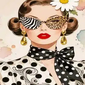 Classy Lady Paint By Numbers