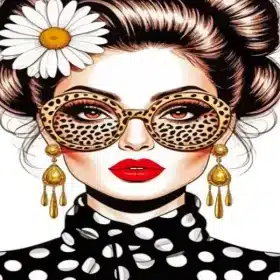 Cool Lady Paint By Numbers