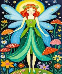 Fairy Girl Art Paint By Numbers