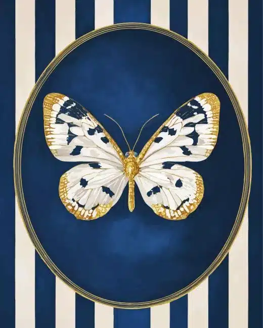 Butterfly paint by number Butterfly Art Paint By Numbers